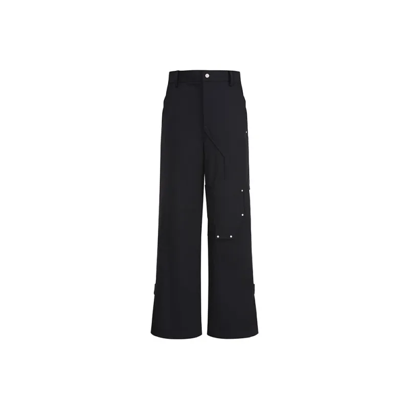 UPGREATED Casual Pants Unisex Black-0