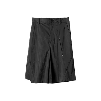HUANXIANGZHE Casual Shorts Unisex Black