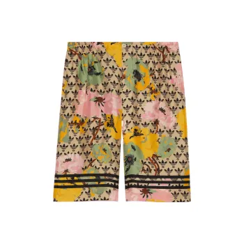 GUCCI x Adidas SS23 Casual Shorts Men's Yellow