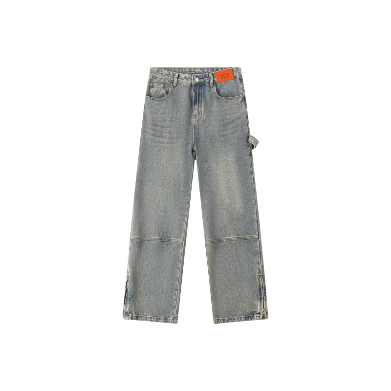 GEOFFREY B. SMALL Jeans Unisex Vintage Blue-0