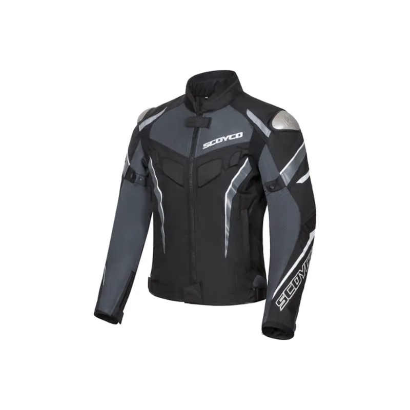 SCOYCO Motorcycle Jacket Unisex Black-0