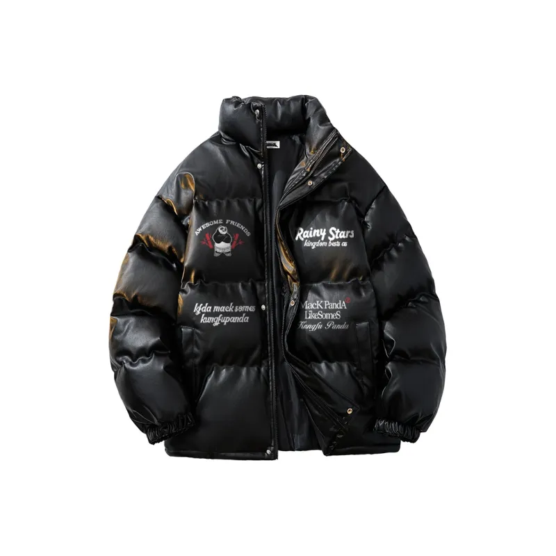 Kung Fu Panda Puffer Jacket Unisex-0