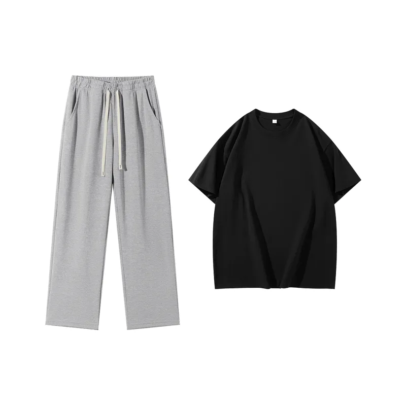 MIIOW Knitted Fabric Casual Pants Unisex-30