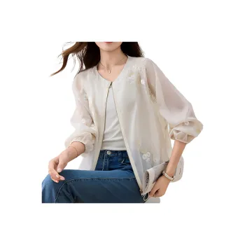 Kele Coco Chiffon Shirt Women's Ecru