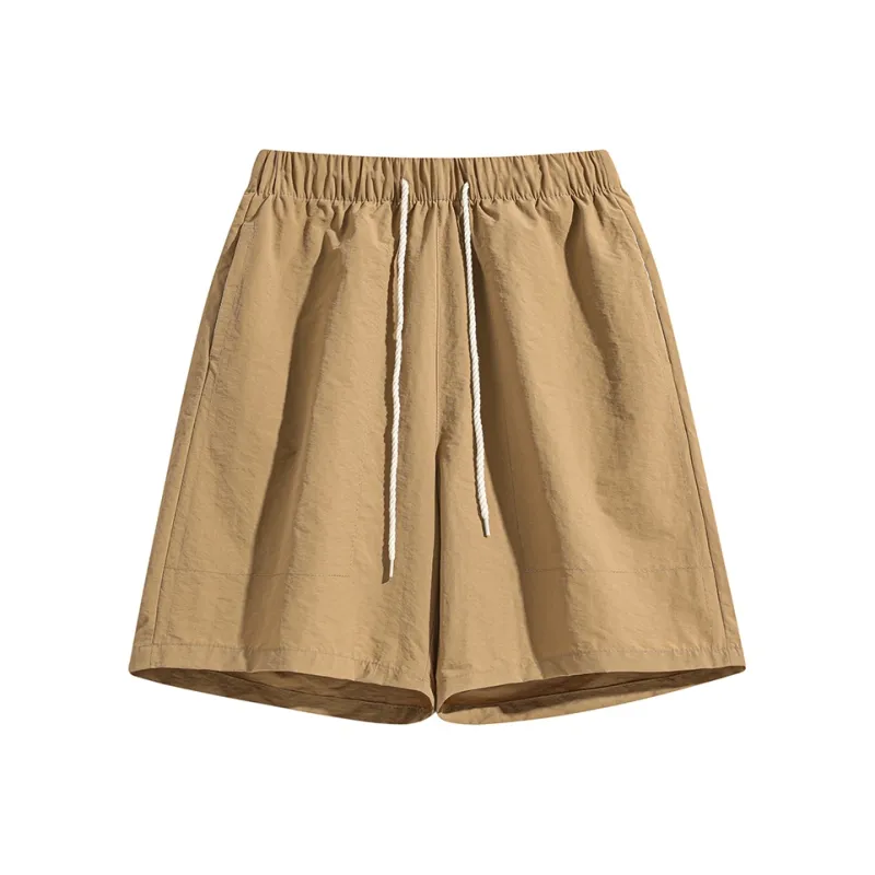 HAVR Comfortable And Breathable Versatile Straight Fit Mid Thigh Shorts Unisex-0