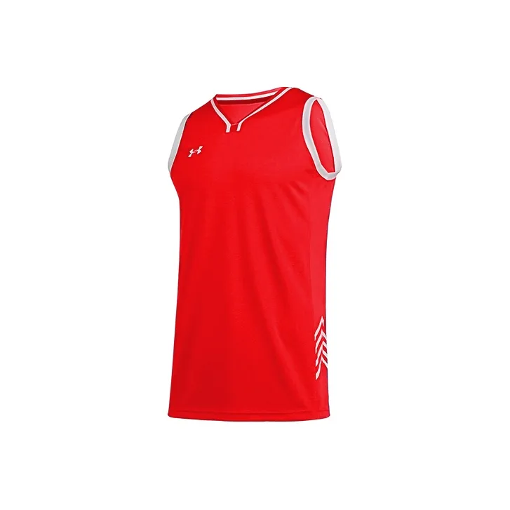Under Armour Basketball Jerseys Men Red-0