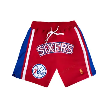 Nba X Mitchell Ness Mitchell & Ness X JUST DON Basketball Shorts Unisex Red