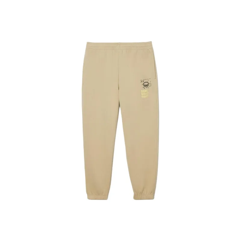 LACOSTE Graphic print Cotton Track Pants-0