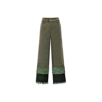 VALLEYOUTH Pants Unisex Wilderness Green
