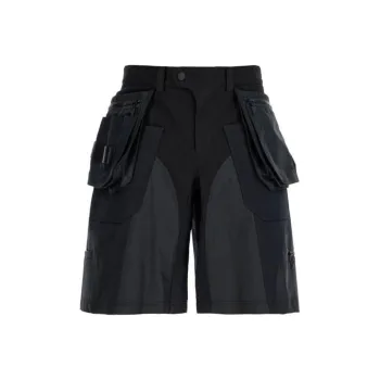 Mugler Cargo Shorts Men's Black