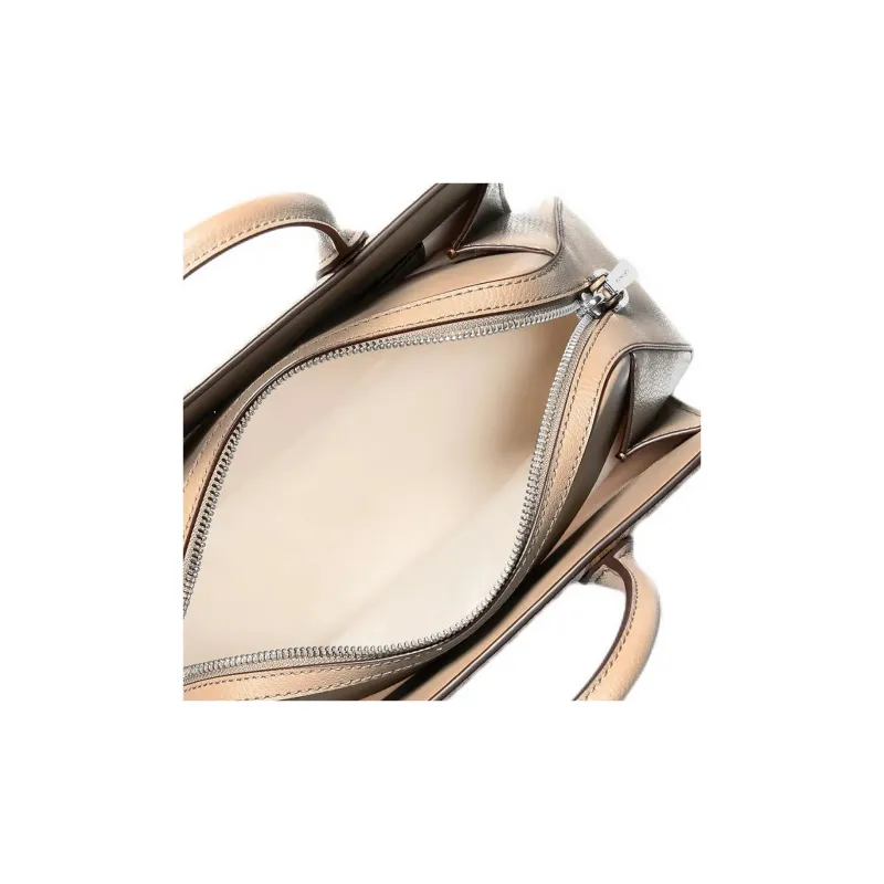 MICHAEL KORS Split Cow Leather One Shoulder Handbag Trumpets Women's Light Sand-2