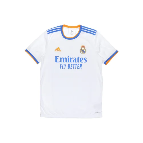 Adidas Real Madrid Soccer Jerseys Men White