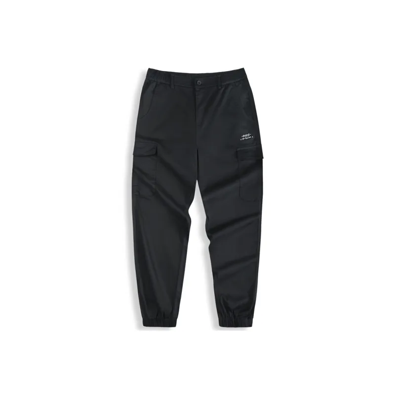 FAIRWHALE Casual Pants Men's Black-0