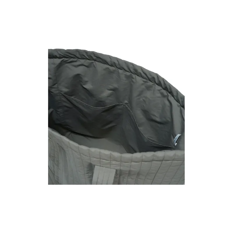 Nice Rice Polyester Shoulder Bag Medium Size Unisex Grey green/black/white-5