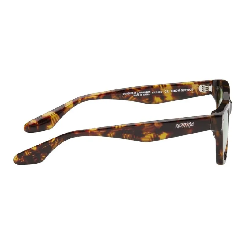 BONNIECLYDE Acetate Square Sunglasses Men's Tortoiseshell-2