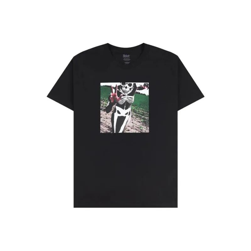 PLEASURES Skeleton T Shirt-1