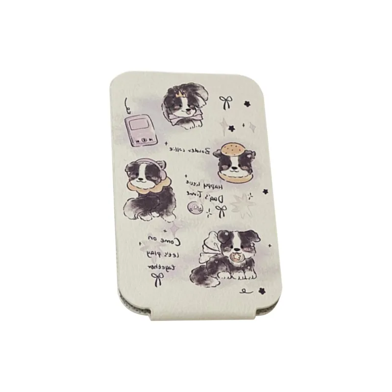 Jingda Cute Foldable Desktop Portable Make Up Mirrors Grooming And Vanity-0