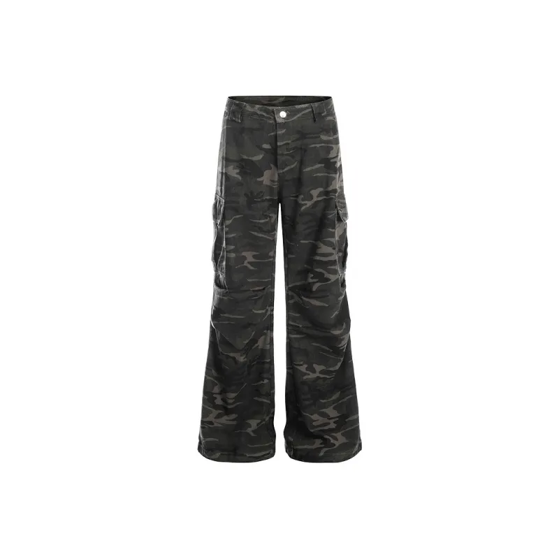 BONAS Casual Pants Unisex Camouflage-0