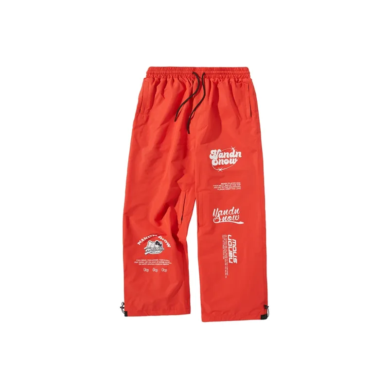 Sanrio X NANDN NANDA X Cinnamoroll Ski Pants Unisex-11
