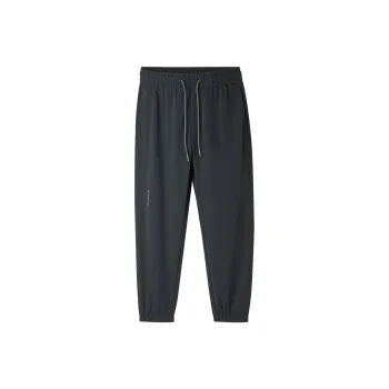 HLA Casual Pants Men Navy Blue Pattern A7