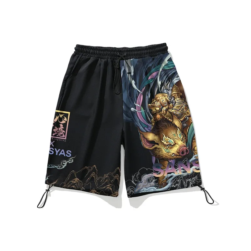 SANSYAS Casual Shorts Unisex-39