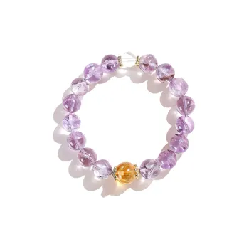 FUJA Colored Glaze Jade Bracelets Women's