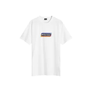 Paul Smith Logo print T shirt