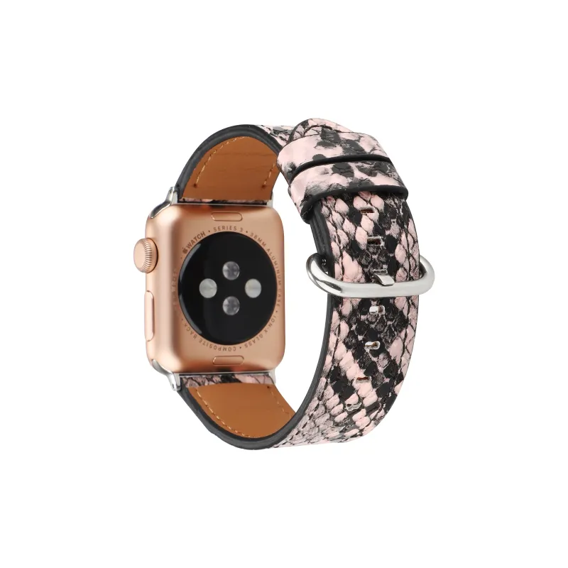 ZHENGGUANG Watch Band Apple Compatibility Genuine Leather Material-16
