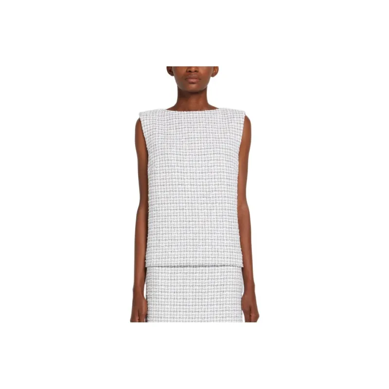 THOM BROWNE Tank Tops Women's Gray-0