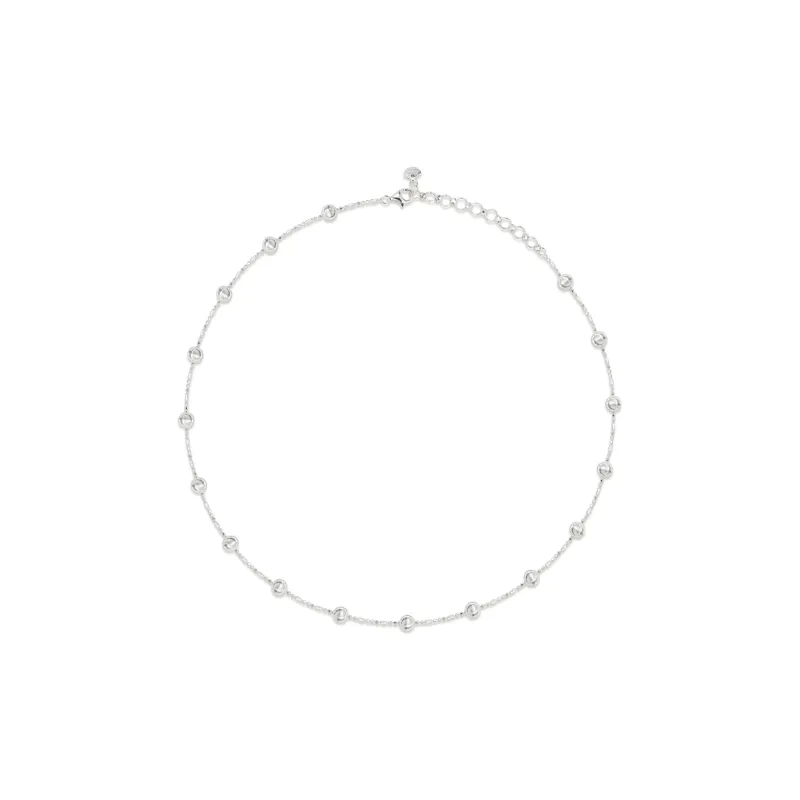 FUNNXI S925 Silver Rhodium Plated Gold Necklaces Women's-0