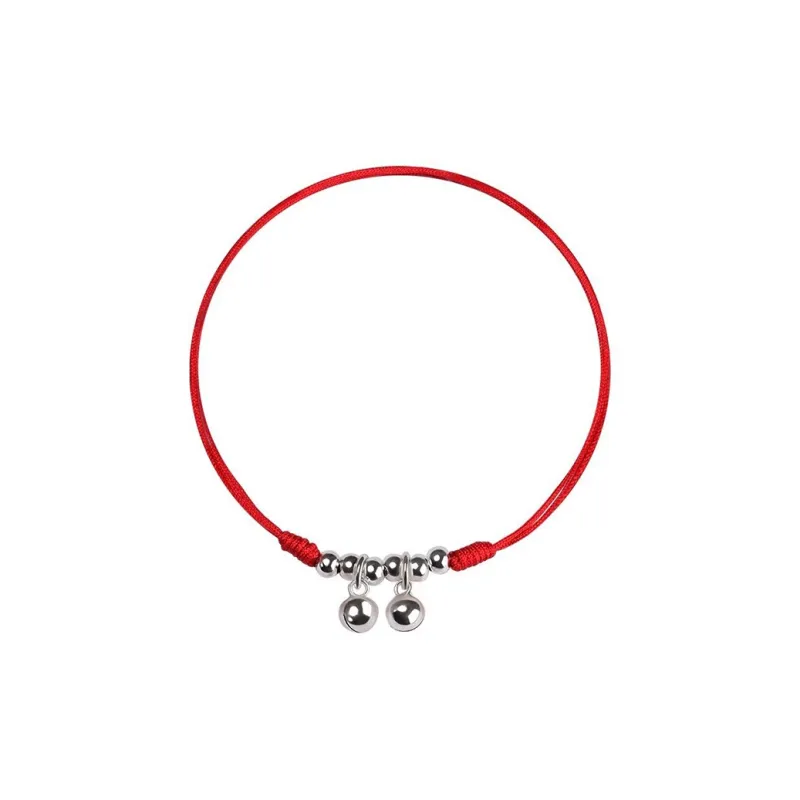 Qing Yi 999 Fine Silver Anklets Unisex-0