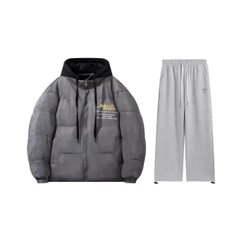 Unite Life HOODS Casual Sportswear Unisex Gray