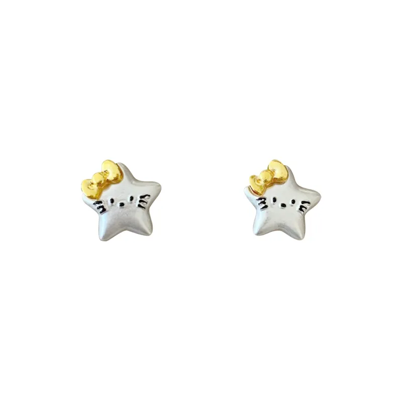 MIDNIGHT MOMENT Alloy Stud Earrings Women's-5