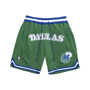 Just Don X Mitchell Ness Basketball Shorts Men Green