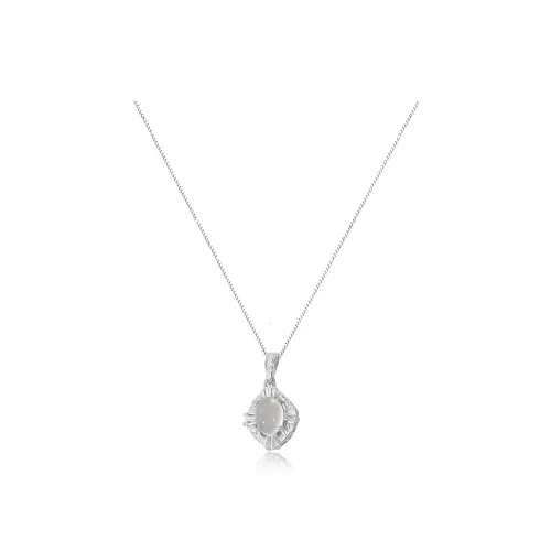 OSSINMI Natural Chalcedony Necklaces Women's