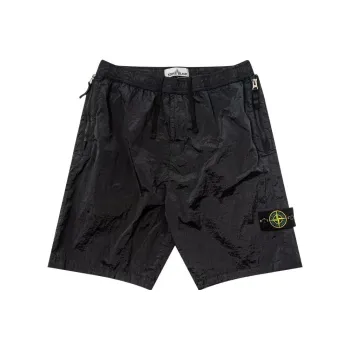 STONE ISLAND Casual Shorts Men's Black