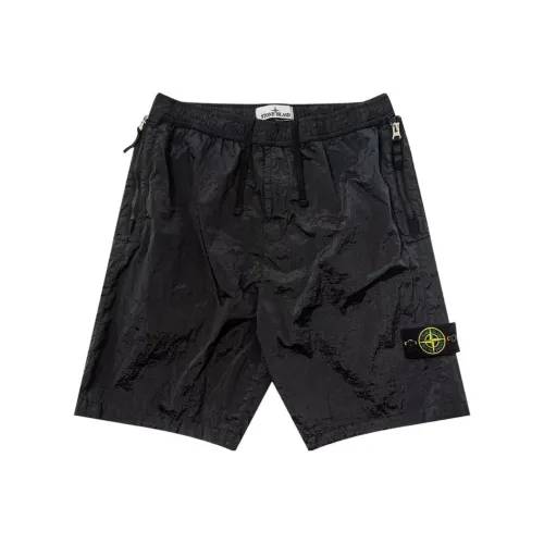 STONE ISLAND Casual Shorts Men's Black