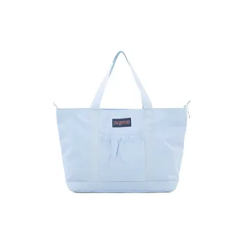 JanSport Polyester Tote Bag, Shopping Bag, Shoulder Bag, Handbag Medium Size Unisex Haze Blue