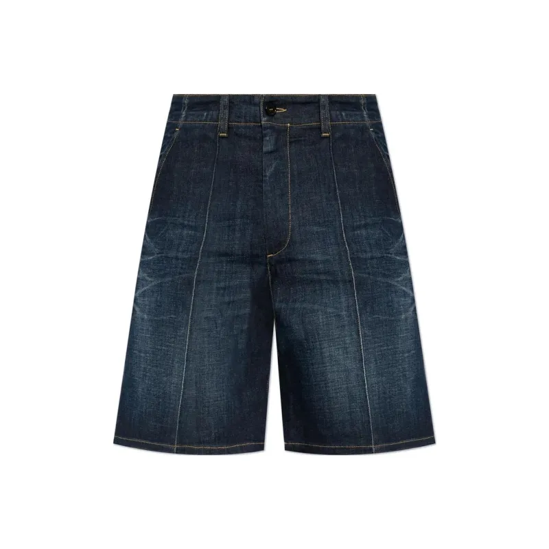 DSQUARED 2 Knee Length Denim Shorts-0