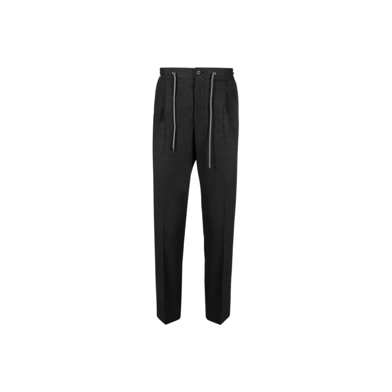 Corneliani Drawstring Tapered leg Trousers-0