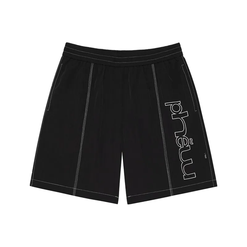 Phew Loose Fit Shorts Unisex Black-0
