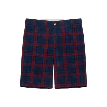 CLOT SS23 From Dusk Till Dawn Casual Shorts Men Navy Blue