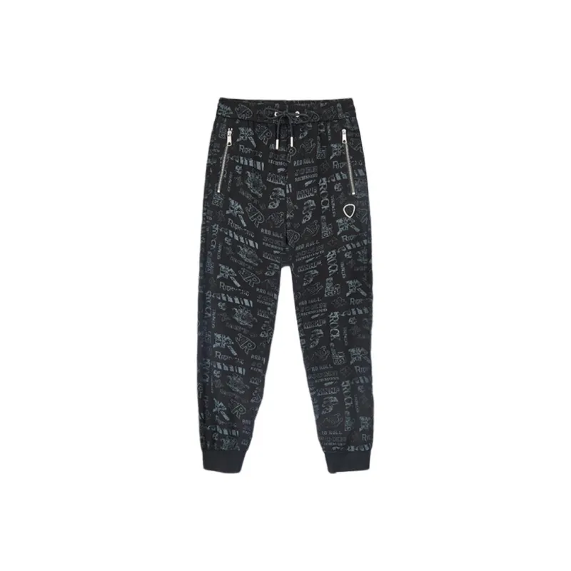 JOHN RICHMOND Casual Pants Men's Black Letter-0