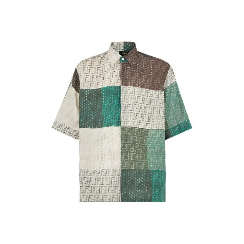 FENDI Ff Linen Shirt-0