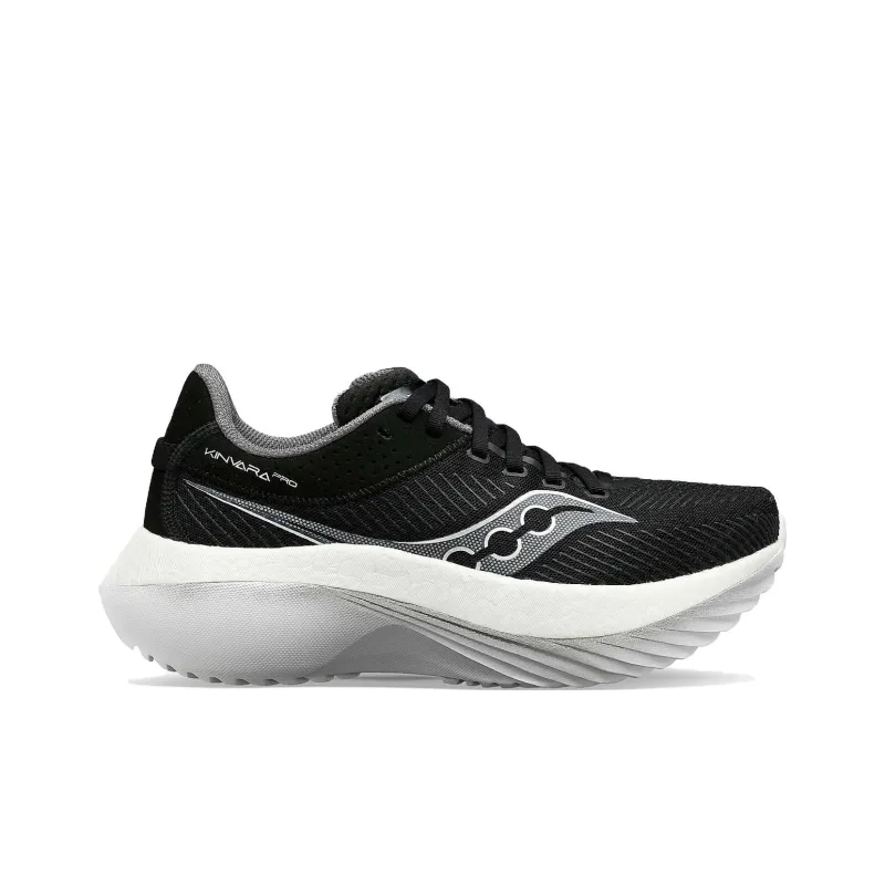 Saucony Kinvara Pro Black White Women's-1