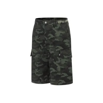 LiNing Casual Shorts Men's Camouflage Combination Color Print