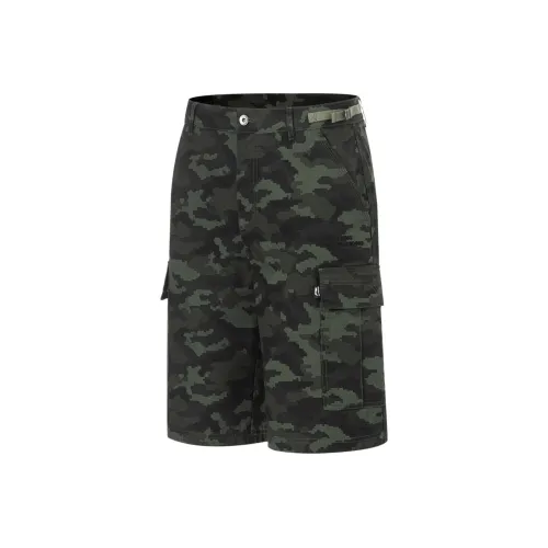 LiNing Casual Shorts Men's Camouflage Combination Color Print
