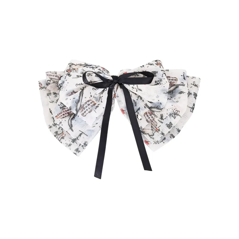 Cercoo Chiffon Hair Clips Women's-0