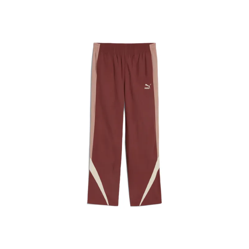 PUMA Sportstyle Collection Men's Lifestyle Collection FW24 Casual Pants Unisex Peach Pink/Mars Red-0