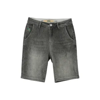 Arne Lanto Denim Shorts Men's Light Gray